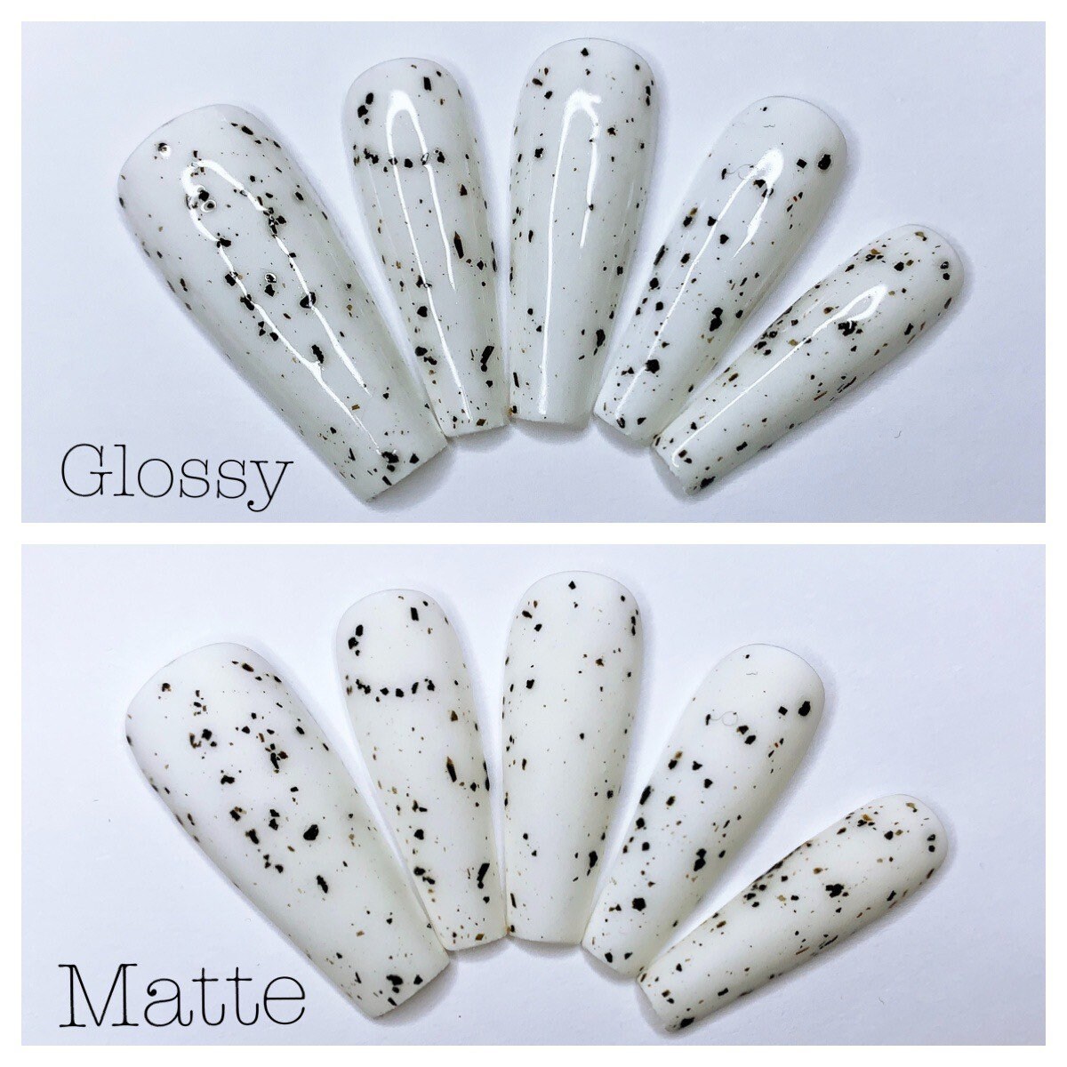 Eggshell Nails CHOOSE Your Color Glossy or Matte Press Etsy