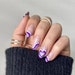 Mix Matches | Purple nails | Press On Nails | Fake Nails | Glue On Nails