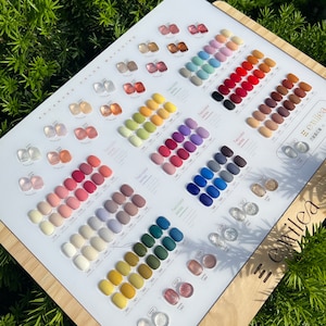 Solid Color Nails | CHOOSE Your Color | Gloss or Matte | Press On Nails | Fake Nails | Glue On Nails