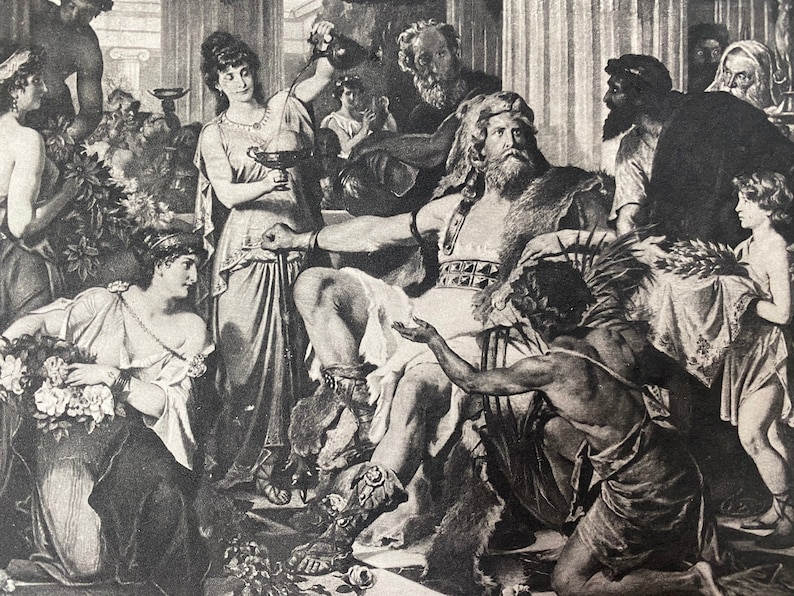 Alaric In Athens by Ludwig theirsch