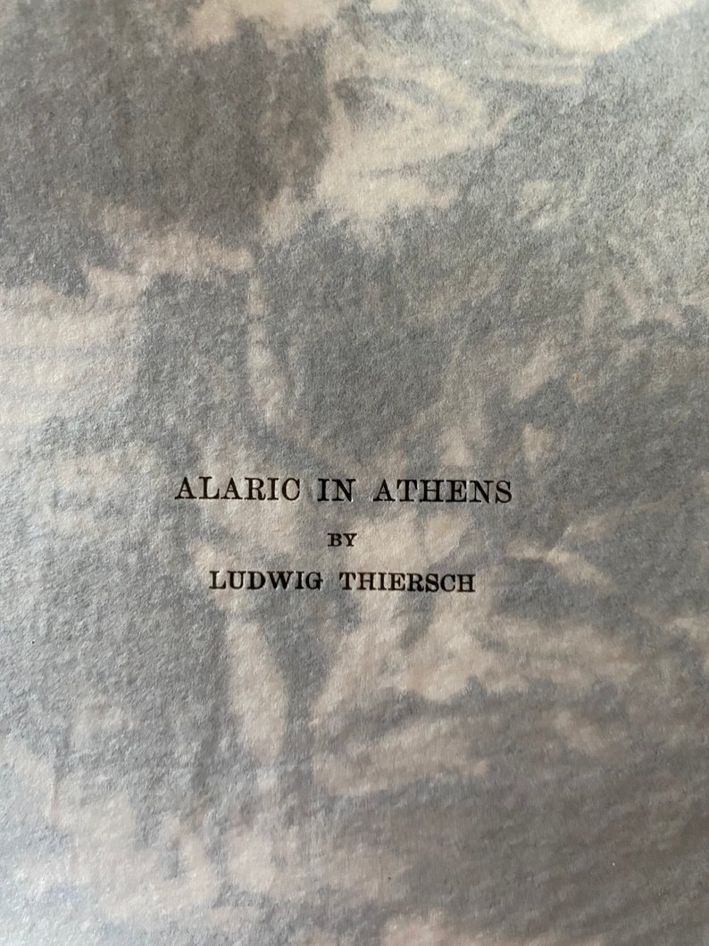 Alaric In Athens by Ludwig theirsch