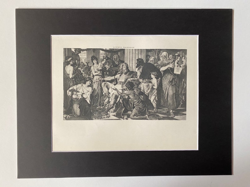 Alaric In Athens by Ludwig theirsch