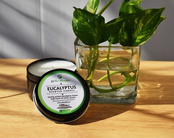 Soy Candle Eucalyptus Scented