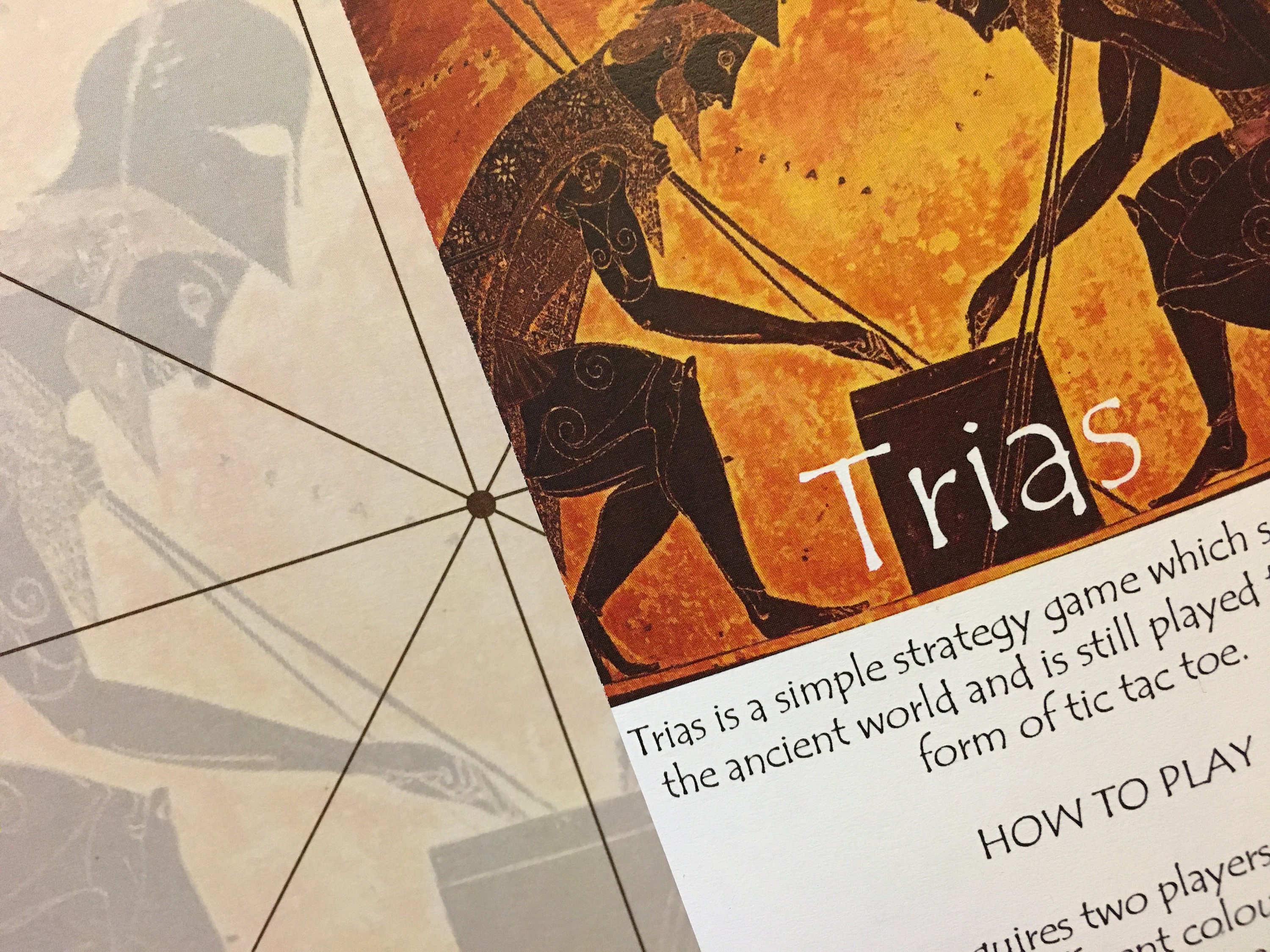 TRIAS Ancient Greek Board Game Printable Etsy