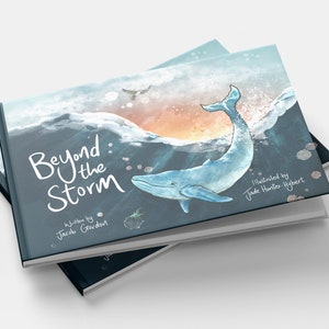 Au-delà de la tempête livre pour enfants - histoire animale, terre mère, livre d’images, livre pour bébé, histoire