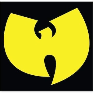 HavenSticks - (2 Set) Wu Tang Clan Bumper Sticker Decal - Window Sticker Car Vinyl Laptop Car Truck Bumper Window Sticker-Yellow 5.5&quot;