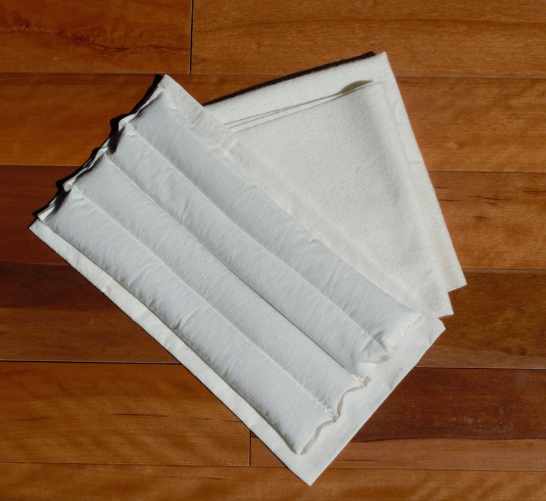 Organic Cotton Castor Oil Pack & Flaxseed Heat PadCotton Etsy