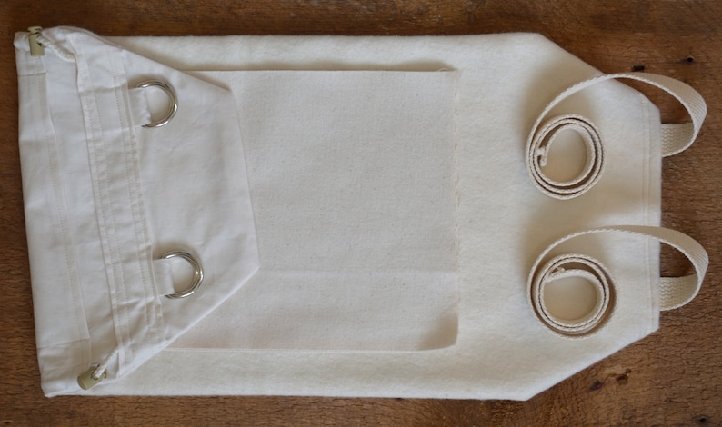 Organic Cotton Castor Oil Pack & Flaxseed Heat Pad-Cotton Flannel Inserts-now with sewn sides Made in Maine image 2