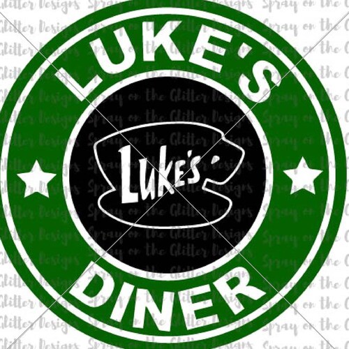 Luke's Diner Coffee Logo SVG PNG JPG - Etsy