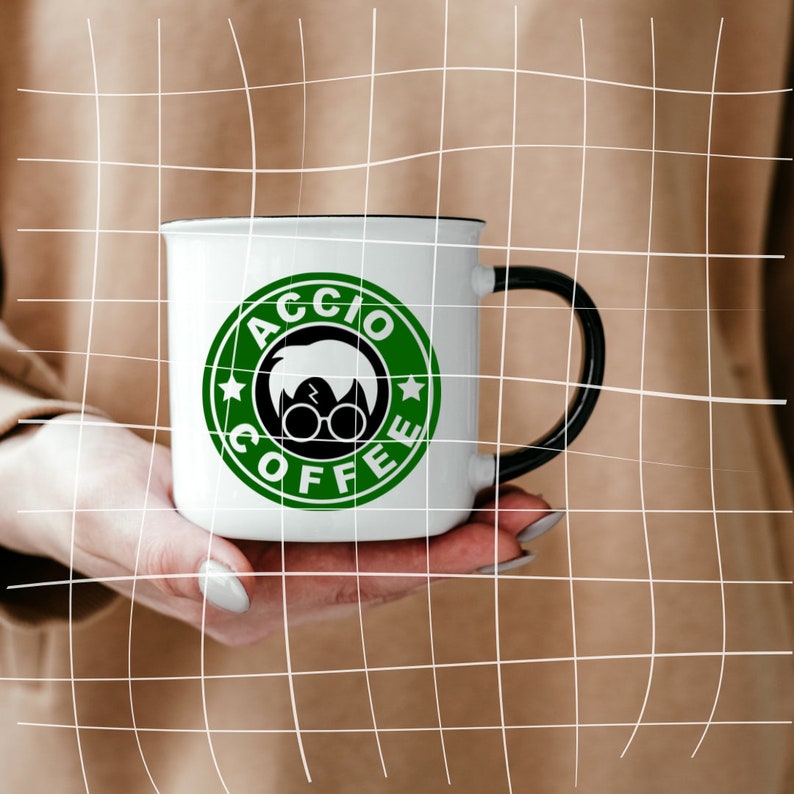 Accio Coffee Logo SVG PNG JPG - Etsy