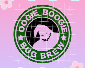 Bug Brew Coffee Logo SVG PNG JPG