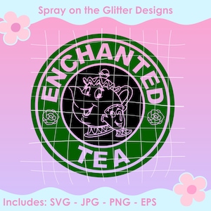 Enchanted Tea Logo SVG PNG JPG