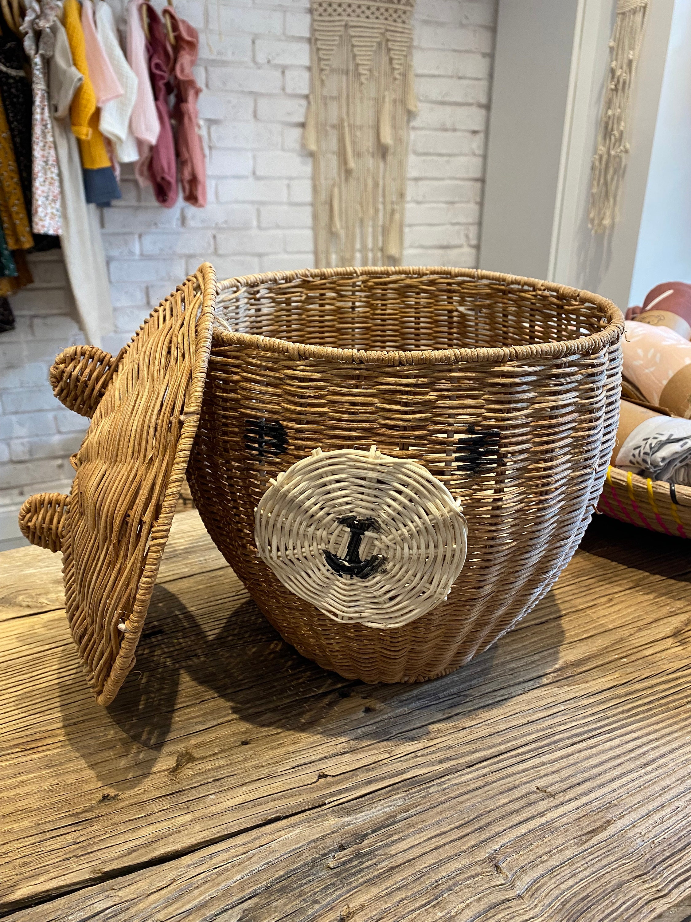 Large Woven Basket for Nursery/Closet