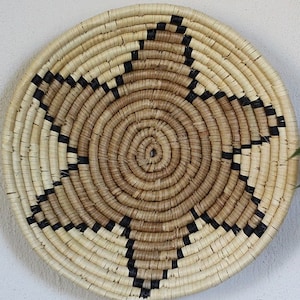 Large wicker wall decor. Boho wall decor. Giant wall baskets