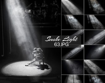 Foggy Spotlight Overlay, Spotlight Overlay, Smoke Light Overlays, Spotlight PNG