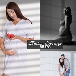 85 Realistic Shadow Overlay PNG, Window Shadow Overlays, Maternity Shadow Overlays, Shadows Overlays, Botanic Shadow Overlays