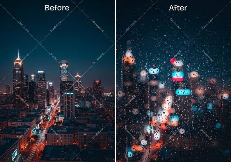 Water Drops PNG Overlays and Wet Glass Overlay Effect (PNG & JPG ...