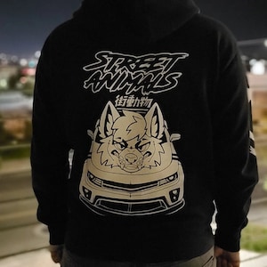 Street Animals Unisex Hoodie