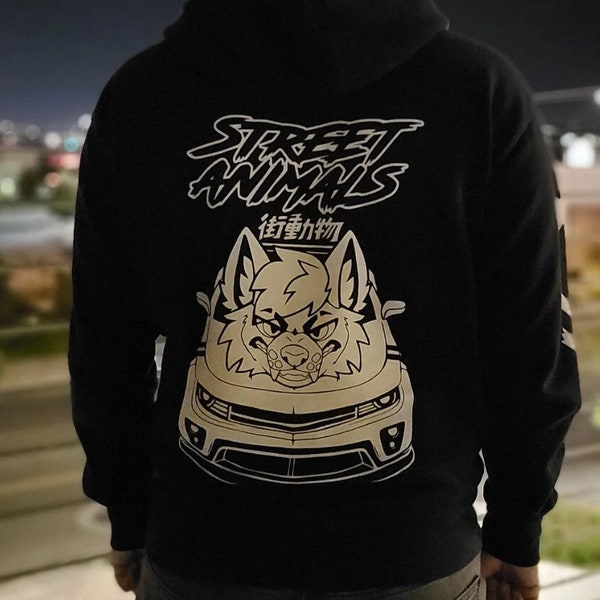 Street Animals Unisex Hoodie