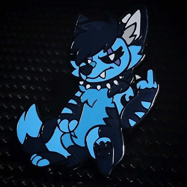 Tigermoon 2" Enamel Pin