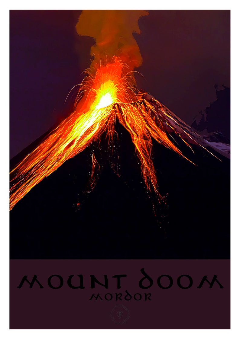 Mount Doom Lord of the Rings