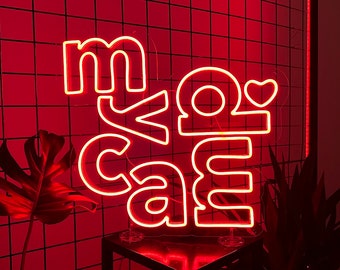 Custom Neon Sign Wedding Backdrop Bar Wall Art Business Logo Sign Large Restaurant And Kitchen Led Name Sign Personalized Gift For Boyfriend