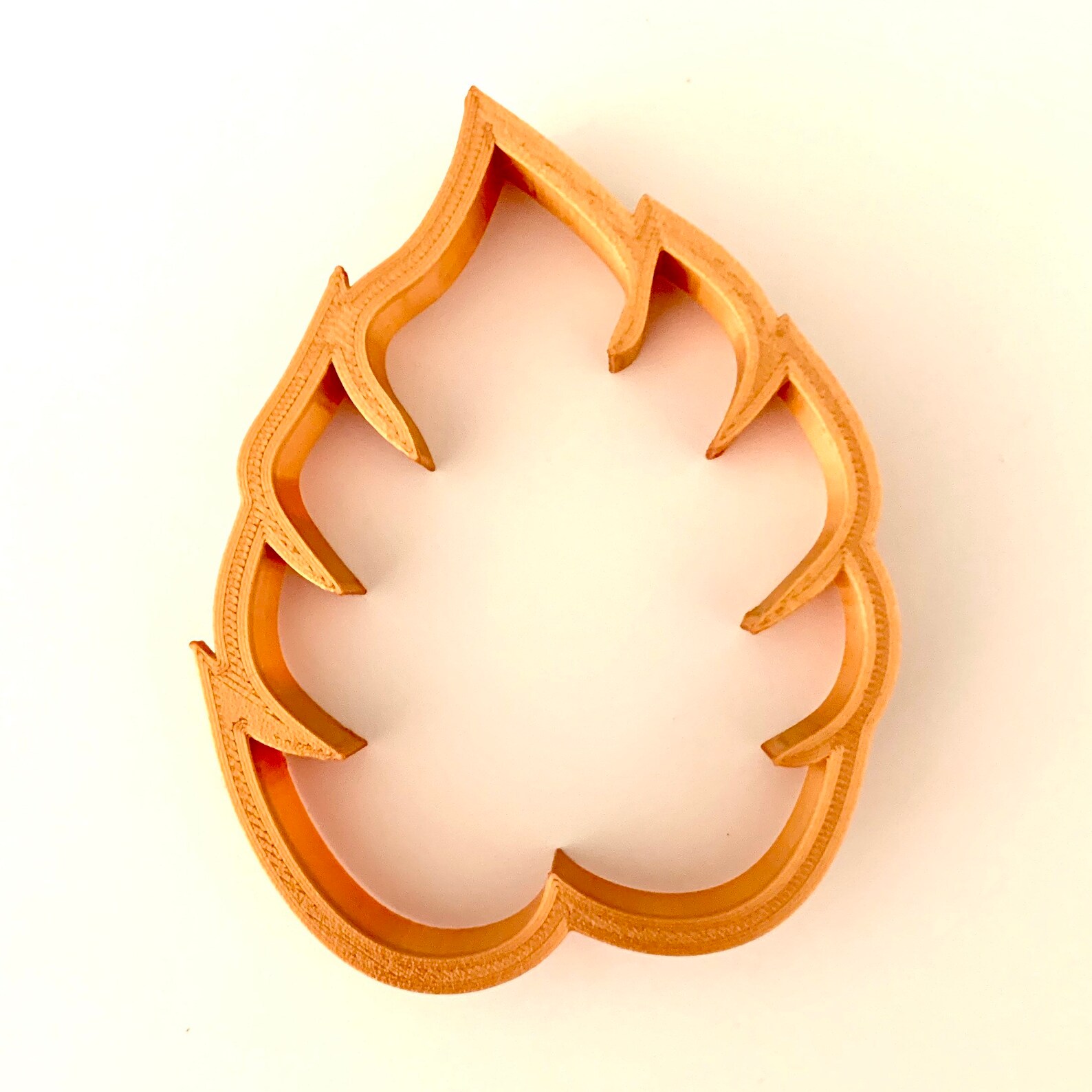 Tropical Leaf Cookie Cutter Etsy