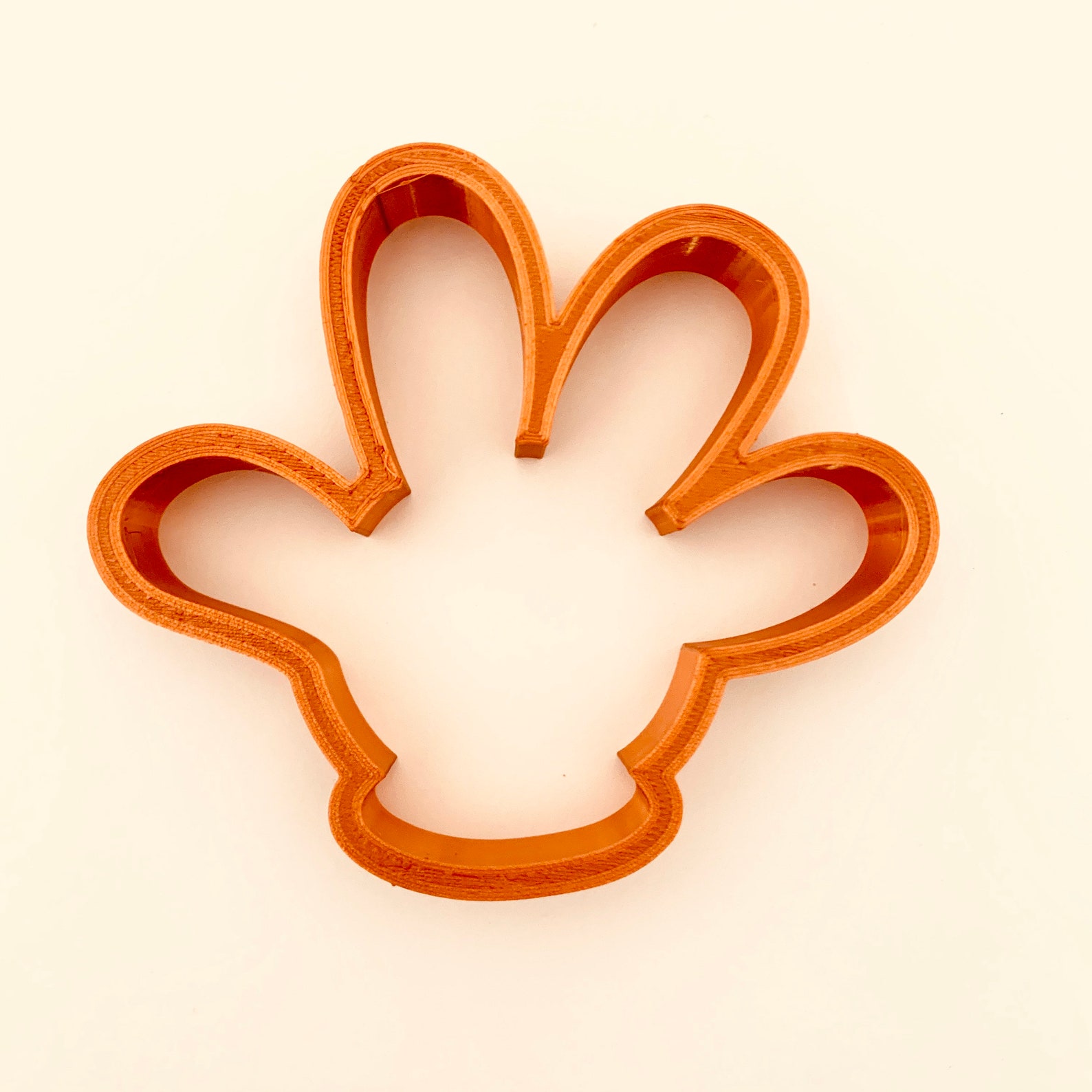 Mickey Mouse Glove Cookie Cutter Etsy
