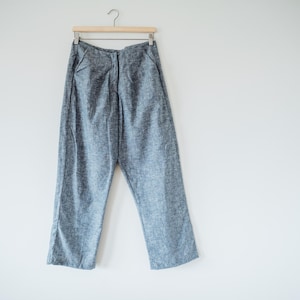 Calças feitas à mão。持続可能な服。ポルトガル製