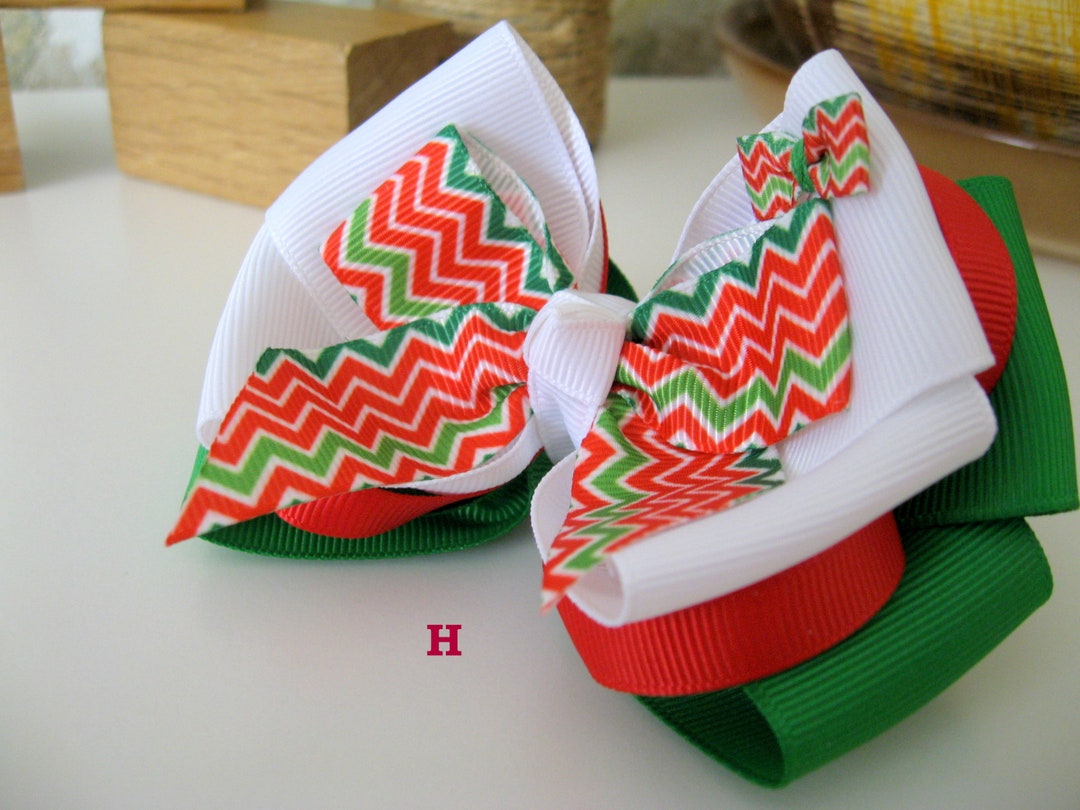 Christmas Bow for Dog Show Grooming Dog Hair Clip Merry Etsy