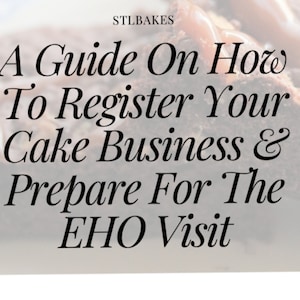 Register your cake business from home guide UK edition