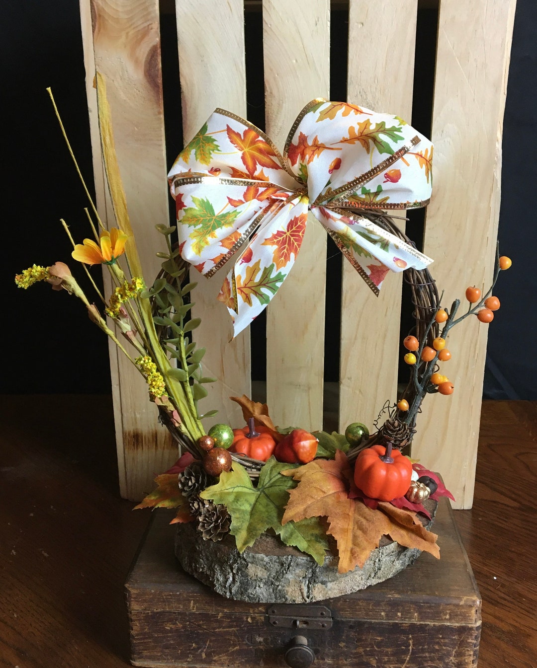 Fall Centerpiece Fall Centerpiece Welcome Fall Fall - Etsy