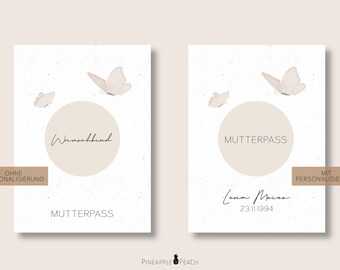 Maternity passport "Butterflies"