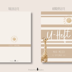 U-Heft & Impfpass "little Sunshine"