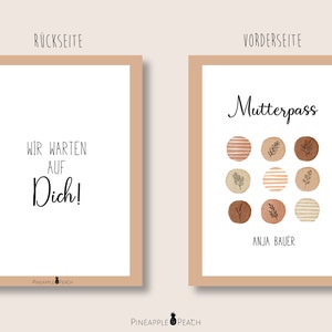 Mutterpass "Boho circle"