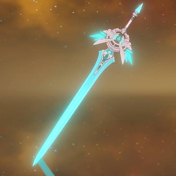 Genshin Impact Skyward Blade Sword Etsy Finland