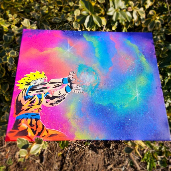 Dragon Ball Z Acrylic Painting - Etsy