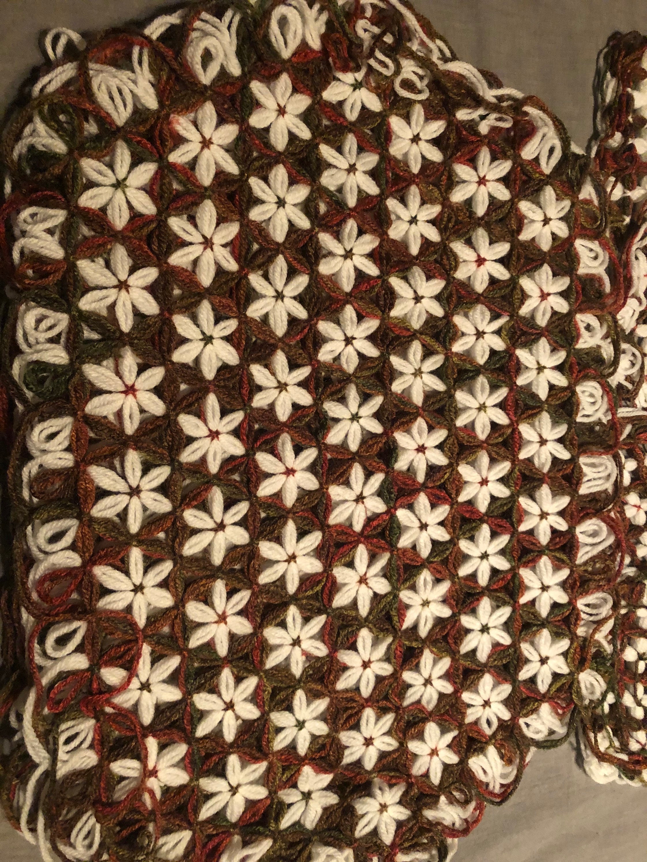 Handmade Yarn Loom Placemats set of 6 and 6 potholders Etsy