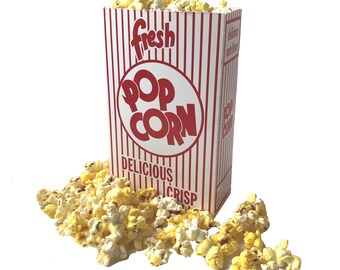 100 Pack Mini Rainbow Popcorn Party Favor Boxes