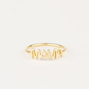 Personalized Name Ring: Sterling Silver Stackable Jewelry