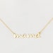 see more listings in the CUSTOM NAME NECKLACE section