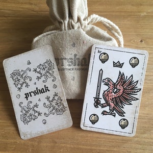 Prshak: deck of cards – Medieval inspiration