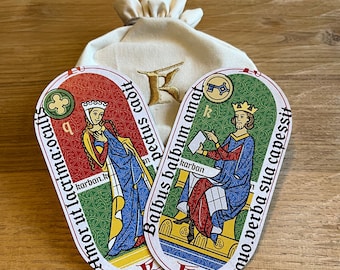 Karban: oval playing cards of the Middle Ages