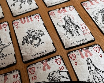 Slavic Monsters - Deck of Cards: Collectors Edition