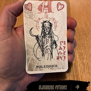 Slavic Monsters - Deck of Cards