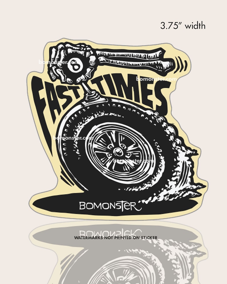 Drag Racing Sticker 