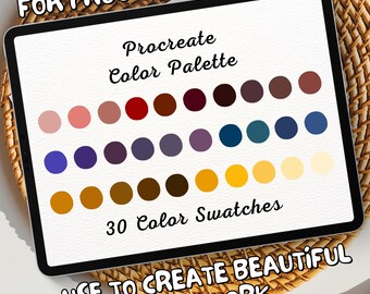 Procreate Color Palette | Procreate Palette | Procreate Swatches | Procreate Tool | Color Palette | Color Swatches | Color Pack | Color Set