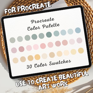 Procreate Color Palette | Procreate Palette | Procreate Swatches | Procreate Tool | Color Palette | Color Swatches | Color Pack | Color Set