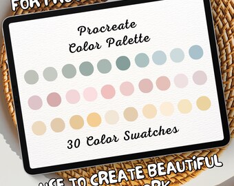 Procreate Color Palette | Procreate Palette | Procreate Swatches | Procreate Tool | Color Palette | Color Swatches | Color Pack | Color Set