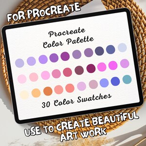 Procreate Color Palette | Procreate Palette | Procreate Swatches | Procreate Tool | Color Palette | Color Swatches | Color Pack | Color Set